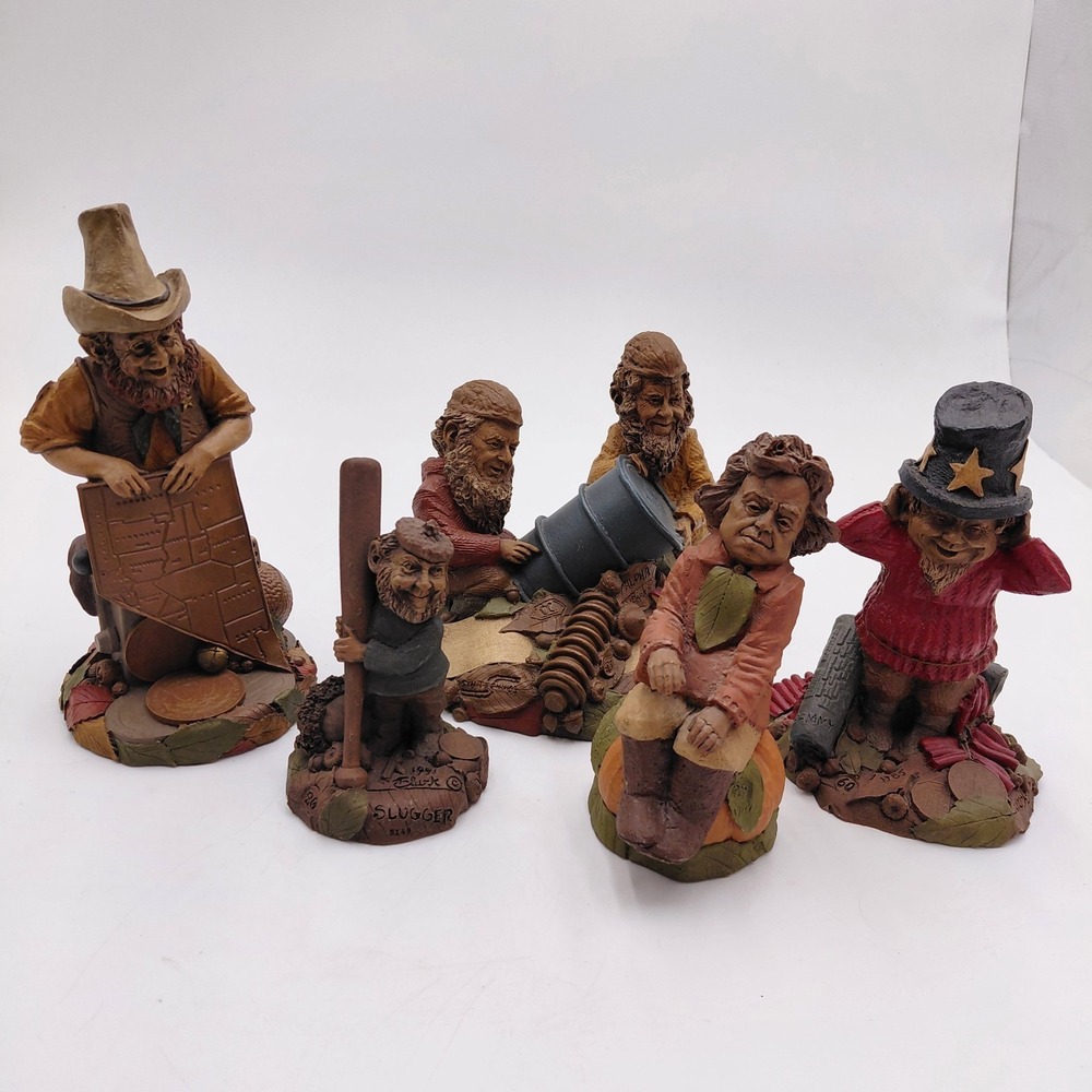 Tom Clark Figurine Lot 5 Mixed Statues Signed 80s 90s Nevada Music Rare